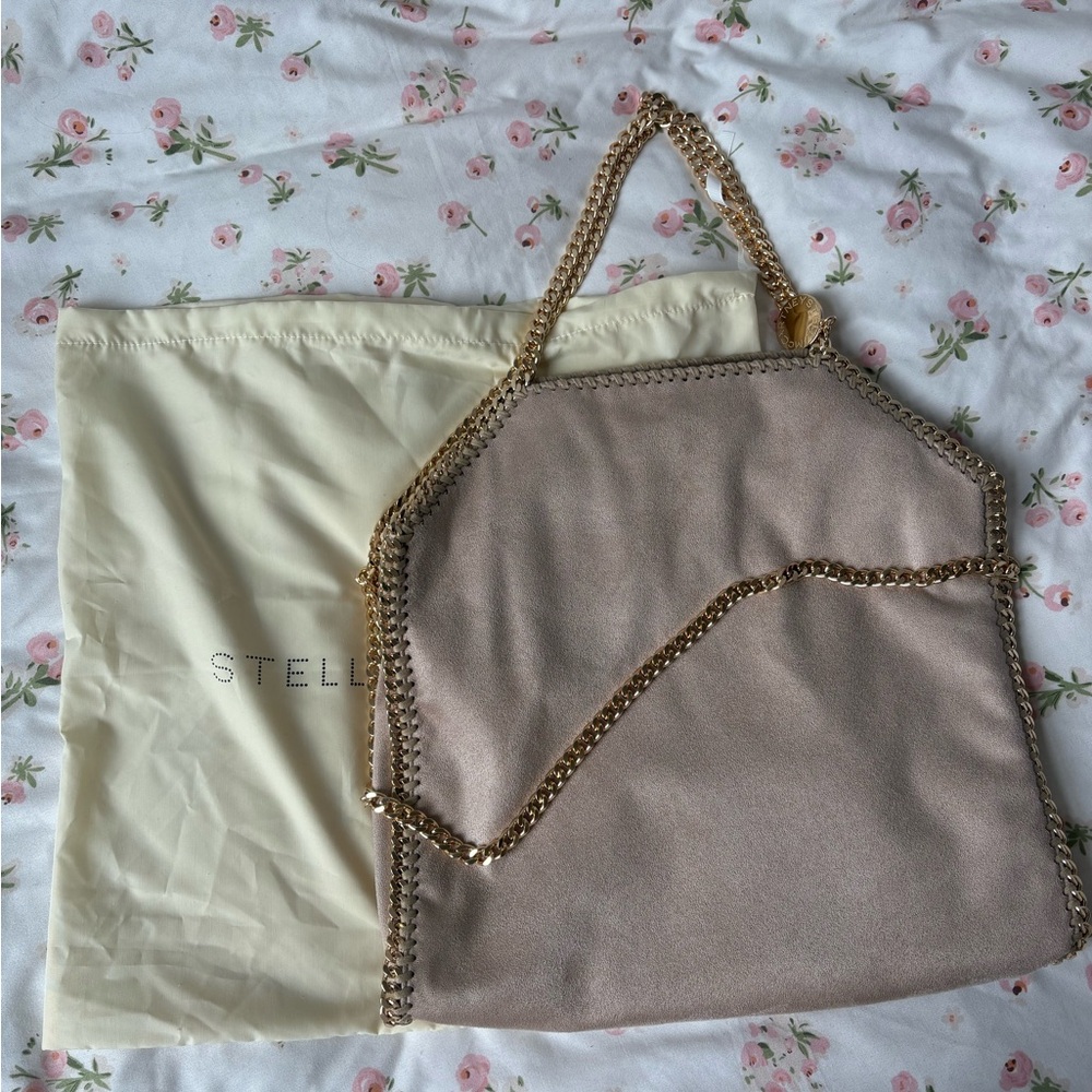 Stella McCartney Suede Falabella Foldover Tote bag * Large - Picture 8 of 8